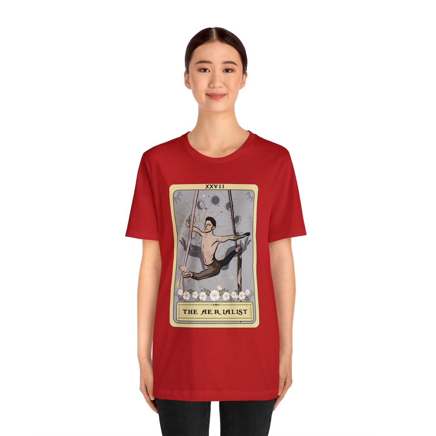 Male Aerialist Tarot Card Shirt