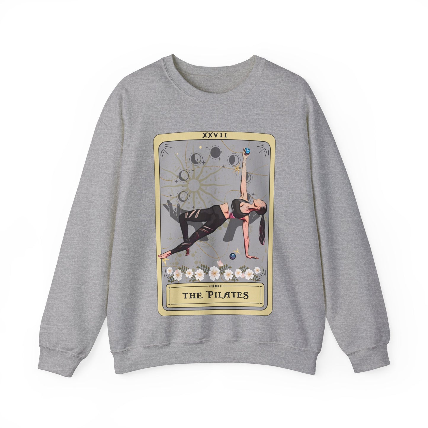 Pilates Sweatshirt, The Pilates Tarot Card Sweatshirt