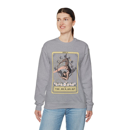 The Aerialist Tarot Card Sweatshirt, Aerial Hoop Sweater