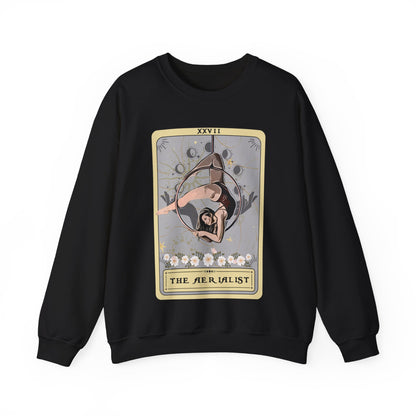 The Aerialist Tarot Card Sweatshirt, Aerial Hoop Sweater