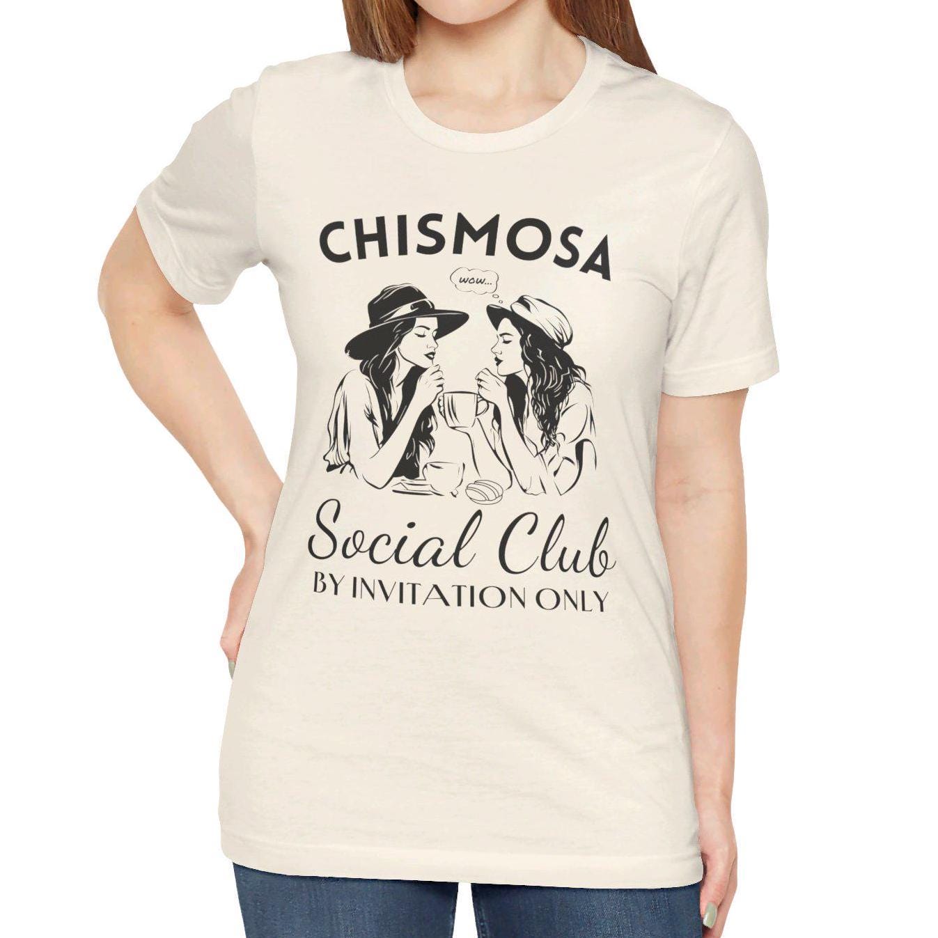 Chismosa Social Club T-Shirt - Funny Latina Cafecito y Chisme Tee