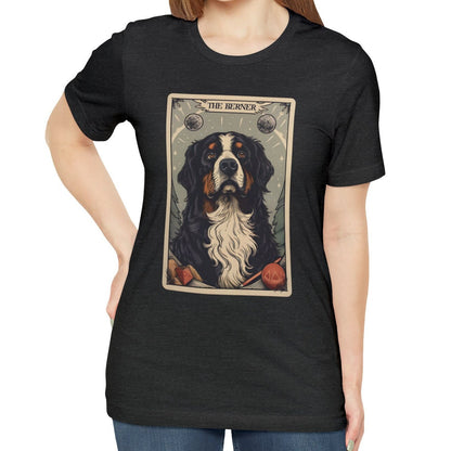 Bernese Mountain Dog Shirt, The Berner Tarot Card Shirt Bernese Dog Mom Gift