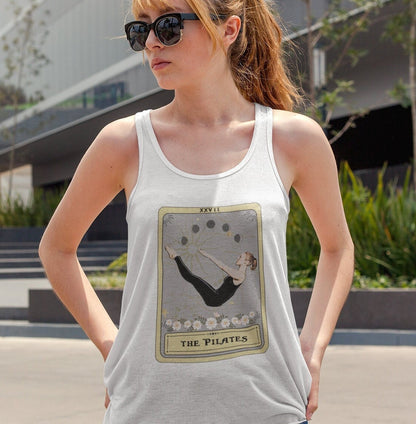 Pilates Tanks, The Pilates Tarot Card Shirt, Pilates Tank Top Pilates Gifts Pilates Shirt Tank Top Racerback, Pilates Lover Gifts