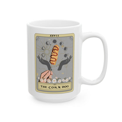 The Corn Dog Tarot Card Mug, 11oz 15oz