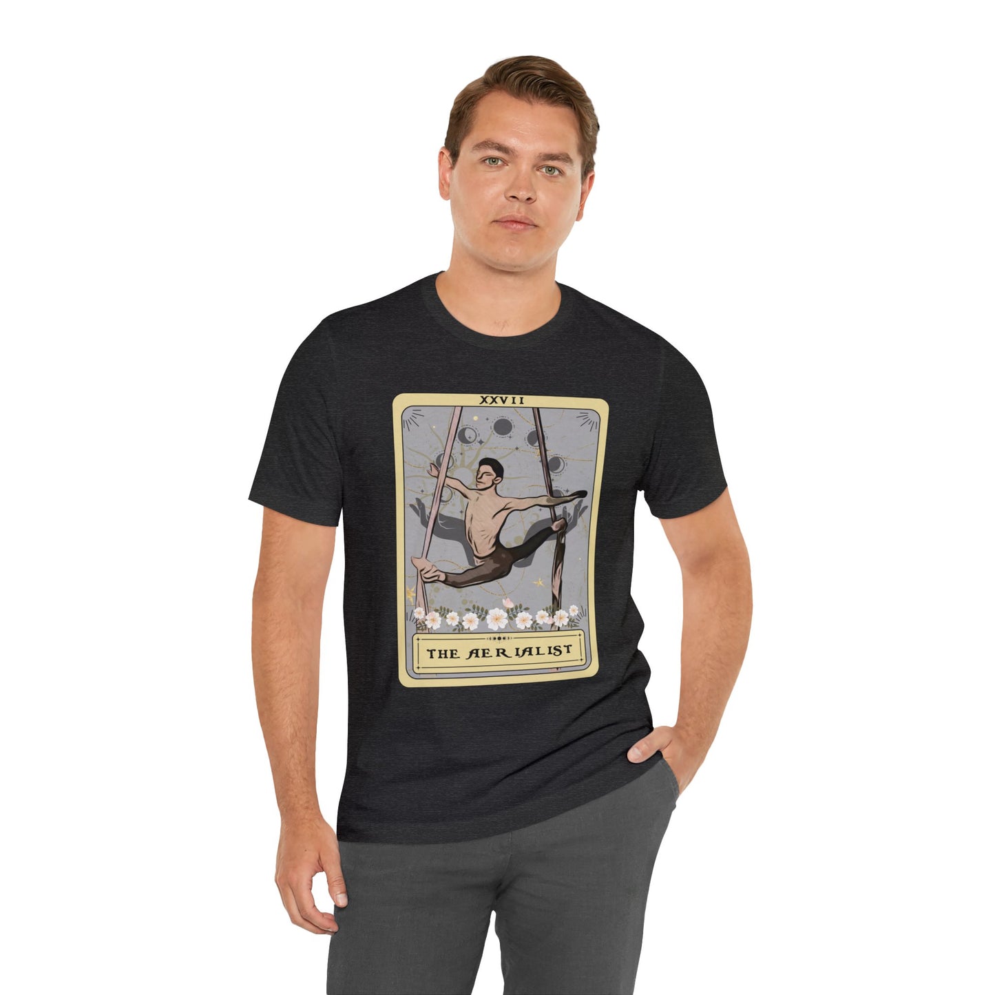 Male Aerialist Tarot Card Shirt