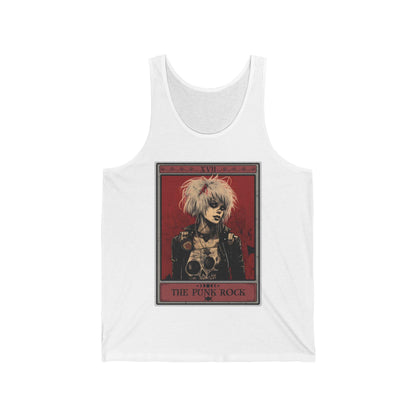 Punk Rock Tank Top, The Punk Rock Tarot Card Shirt, Punk Tanks