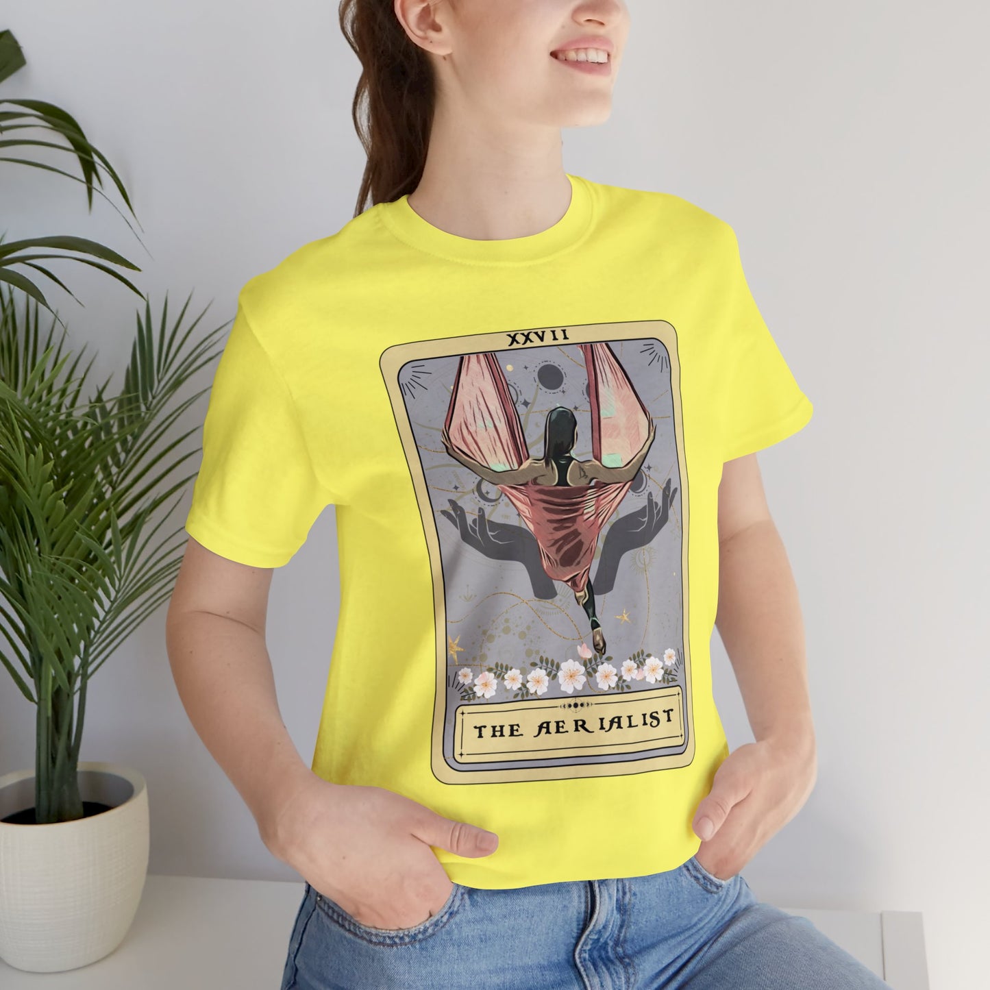 The Aerialist Tarot Card Aerial Dancer T-shirt