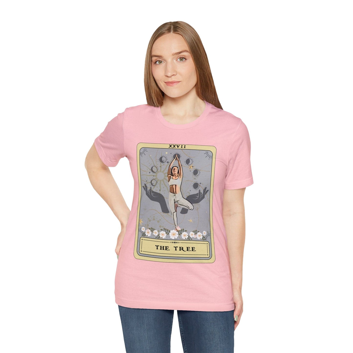 Yoga Pose The Tree Tarot Card Shirt