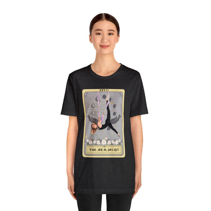 The Aerialist Tarot Card Shirt, Aerial Yoga T-shirt