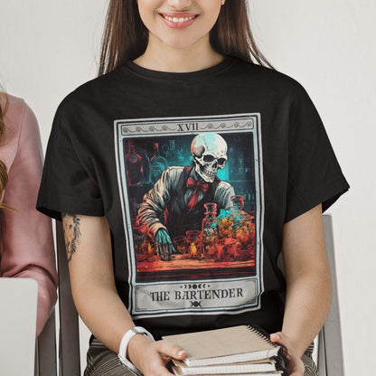 Bartender Shirt, Bartender Tarot Card Shirt Bartending Gifts for Bartender Gifts
