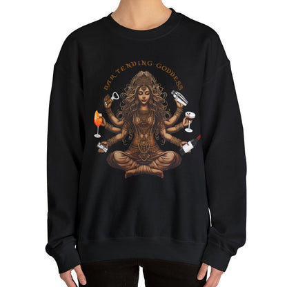 Bartender Sweatshirt - Bartending Goddess Gift for Women