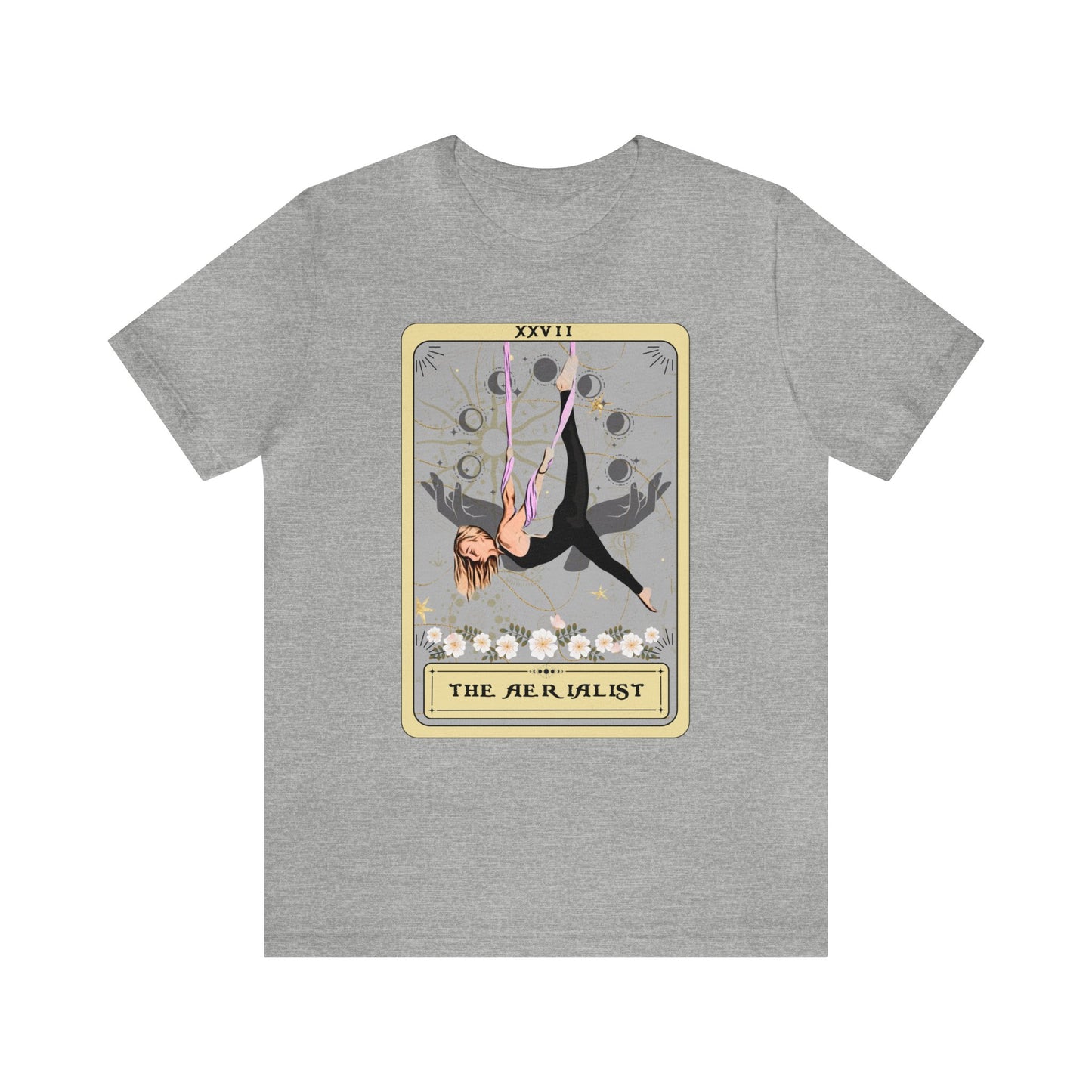 The Aerialist Tarot Card Shirt, Aerial Yoga T-shirt