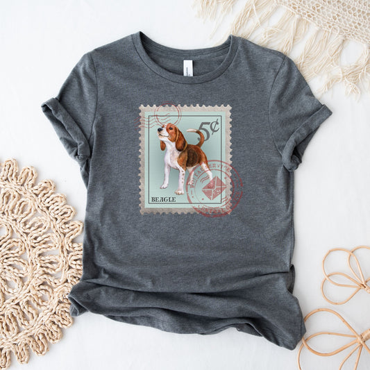 Beagle Shirt - Beagle Mom  Dad T-Shirt Dog Lover Gift Philatelist Collectible