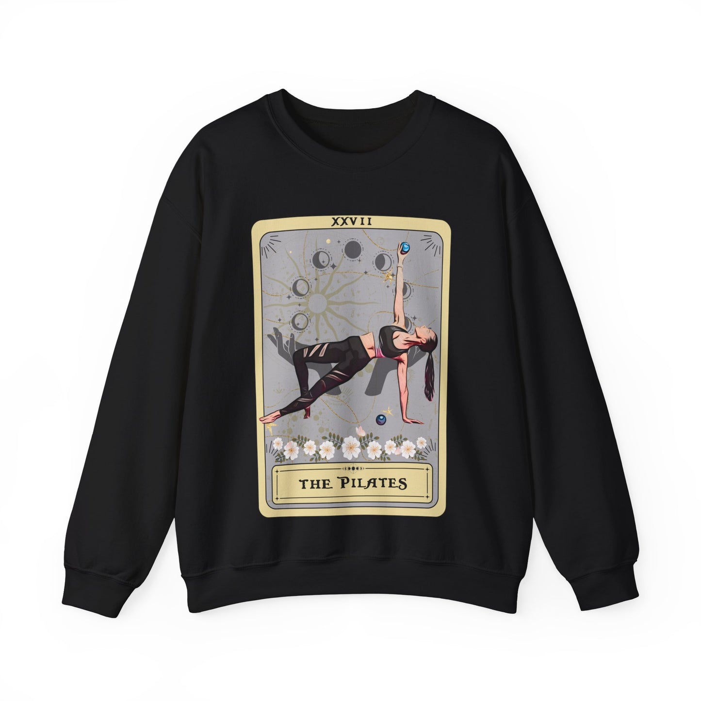 Pilates Sweatshirt, The Pilates Tarot Card Sweatshirt