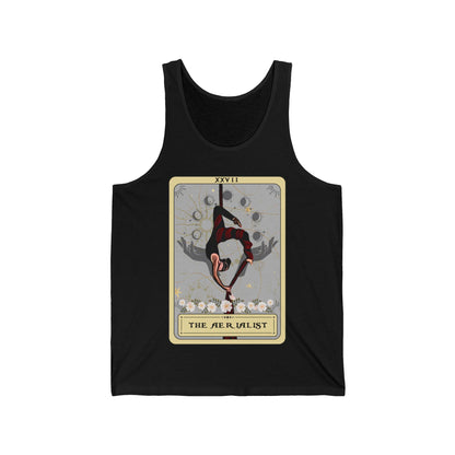 The Aerialist Tarot Card Tank Top, Aerial Dance Shirt Aerialist Gifts