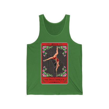 The Pole Dancer Tarot Card Tank Top, Pole Dance Tank Top, Pole Dancing Shirt