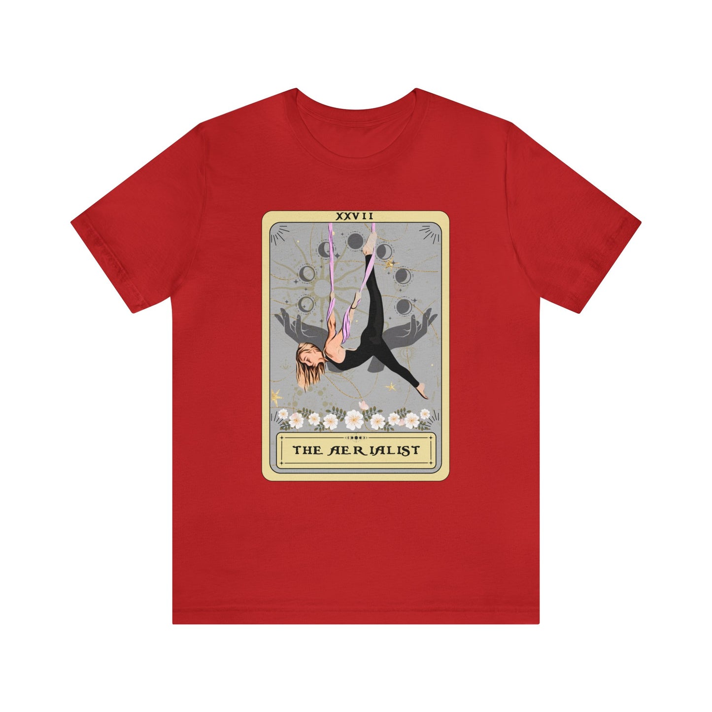 The Aerialist Tarot Card Shirt, Aerial Yoga T-shirt