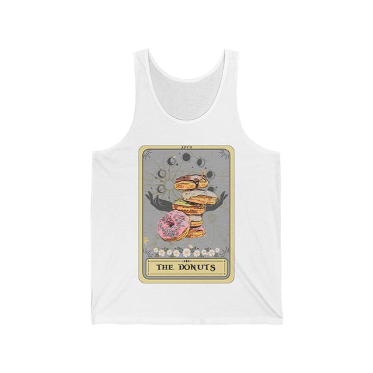 The Donuts Tarot Card Tank Top, Donuts Lover Tank top, Shirt