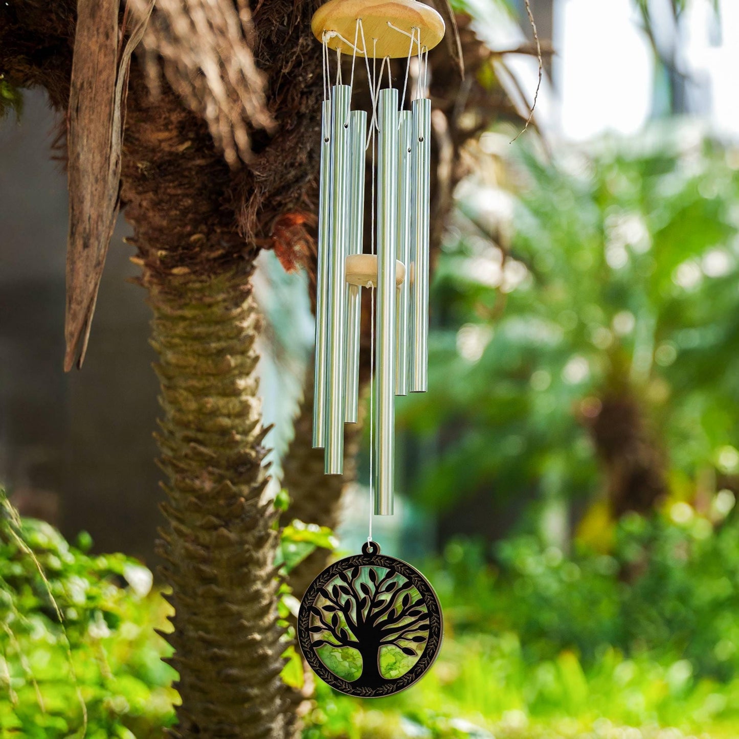 Tree of Life Wind Chime Suncatcher, Protection Home Decor Housewarming Gift
