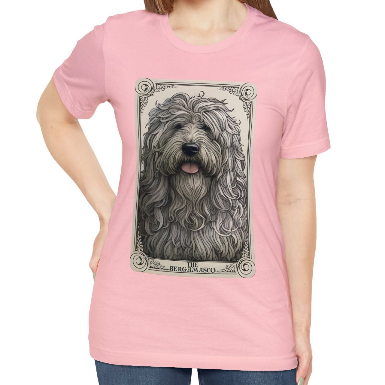 Bergamasco Sheepdog Shirt, The Bergamasco Tarot Card Shirt, Bergamasco Dog Mom