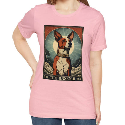 Basenji Tarot Card Shirt - Gifts for Basenji Moms and Owners