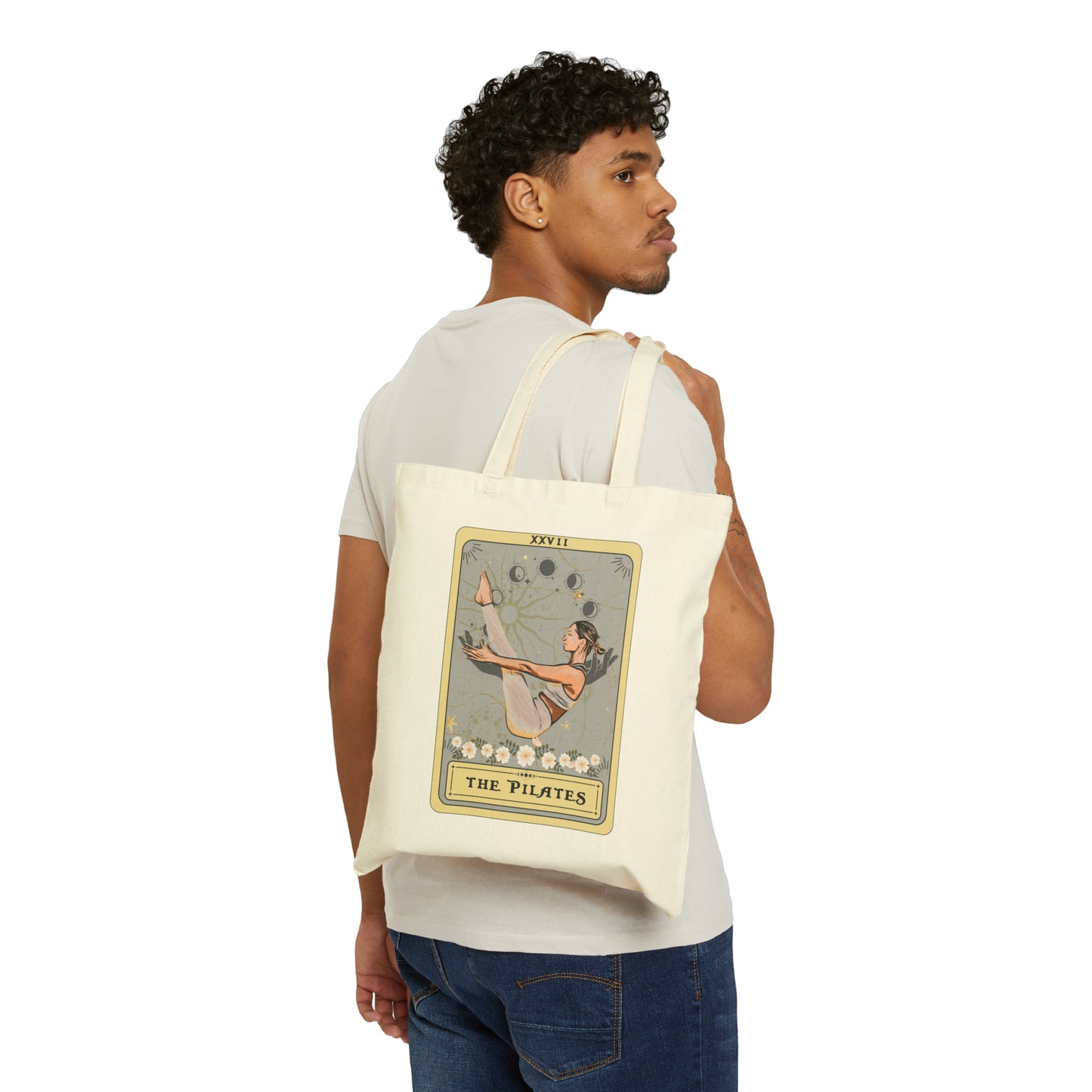 Pilates Tote Bag, The Pilates Tarot Card Tote Bag