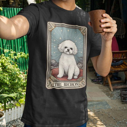 Bichon Frise Shirt, The Bichon Tarot Card Shirt, Bichon Mom Shirt, Bichon Frise Mom Gifts