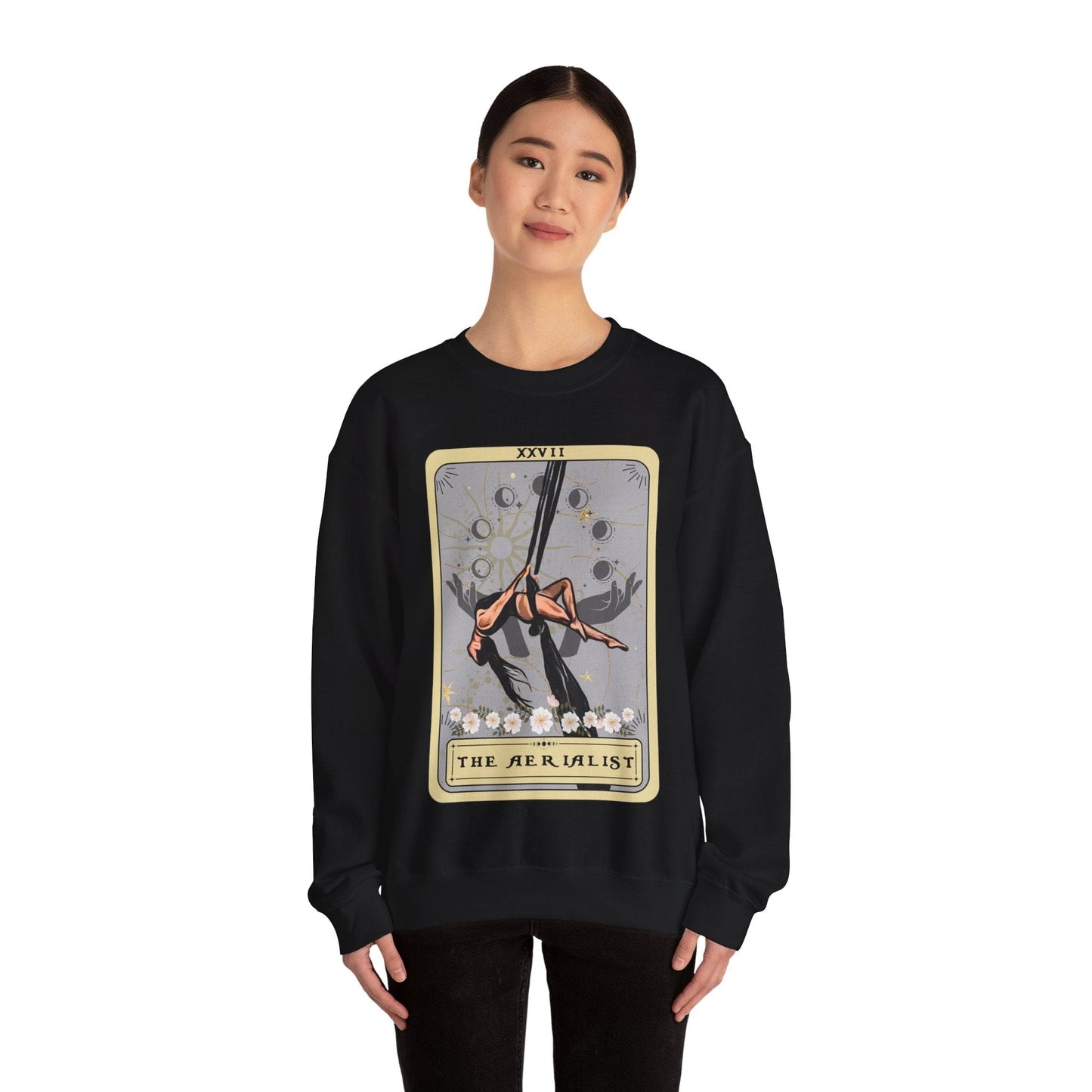 The Aerialist Tarot Card Sweatshirt