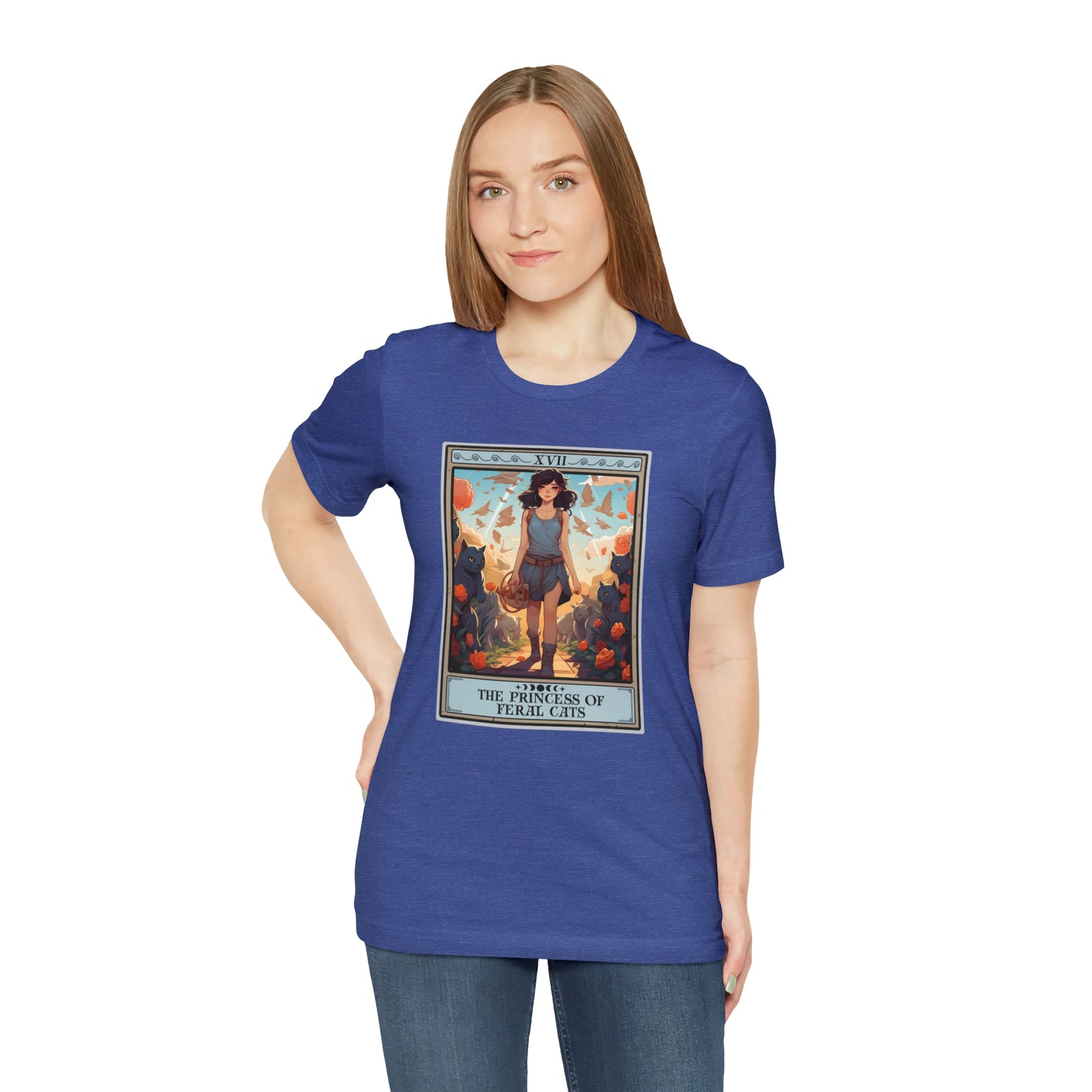 The Princess of Feral Cats Tarot Card Shirt, Cat Lover Gifts