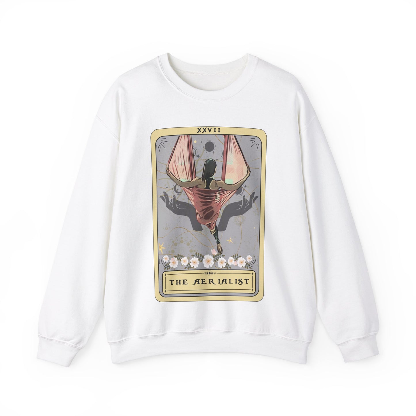 The Aerialist Tarot Card Sweatshirt, Aerialist Silks Sweatshirt