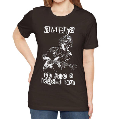 Amelia Earhart Fly Like a Legend Tour Shirt, Women History T-shirt