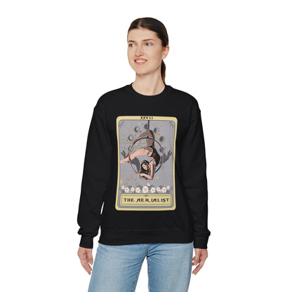 The Aerialist Tarot Card Sweatshirt, Aerial Hoop Sweater