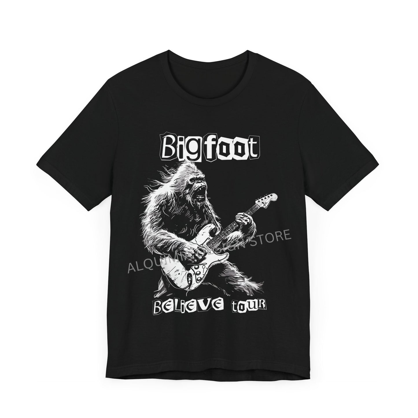 Bigfoot Believe Tour Shirt - Funny Sasquatch Cryptid Tee