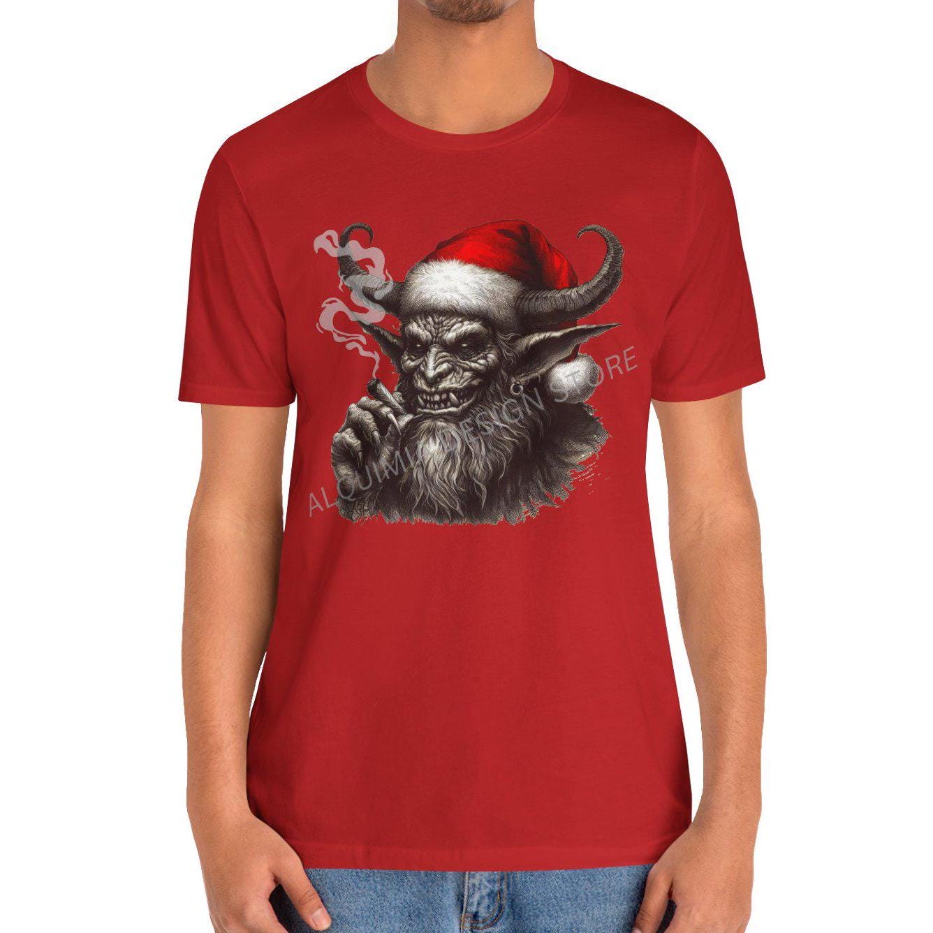 Krampus Stoner Shirt - Cannabis Christmas Gift