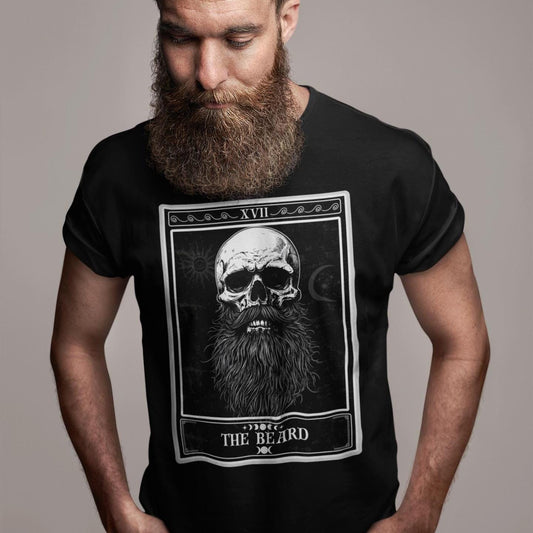 The Beard Tarot Card Shirt, Beard T-shirt