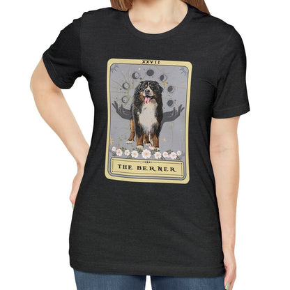 Bernese Mountain Dog Tarot Card Shirt - Berner Dog Gift for Mom