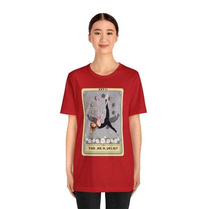 The Aerialist Tarot Card Shirt, Aerial Yoga T-shirt