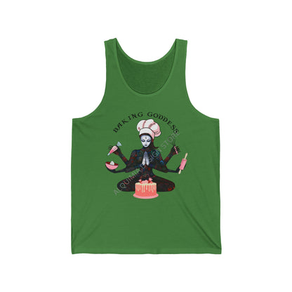 Baking Tank Top, Baking Goddess Tank Top, Baker Gift Pastry Chef Baking Shirt