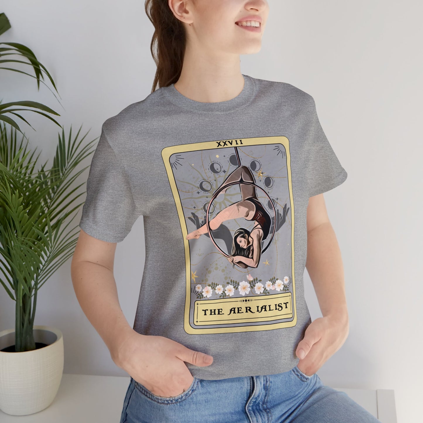 The Aerialist Tarot Card Shirt, Aerialist Hoop T-shirt