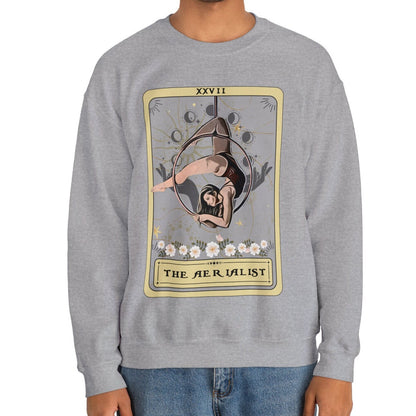 Aerialist Tarot Card Sweatshirt - Aerial Dancer Gift Aerial Hoop Sweater