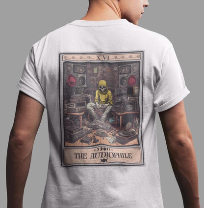 Audiophile Tarot Card Shirt - Back Print Audio Lover Gift