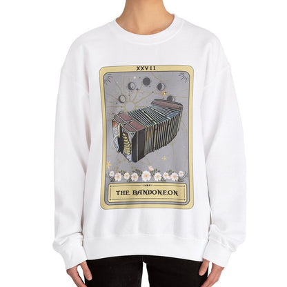 Bandoneon Tarot Card Sweatshirt - Gifts for Bandoneon Players