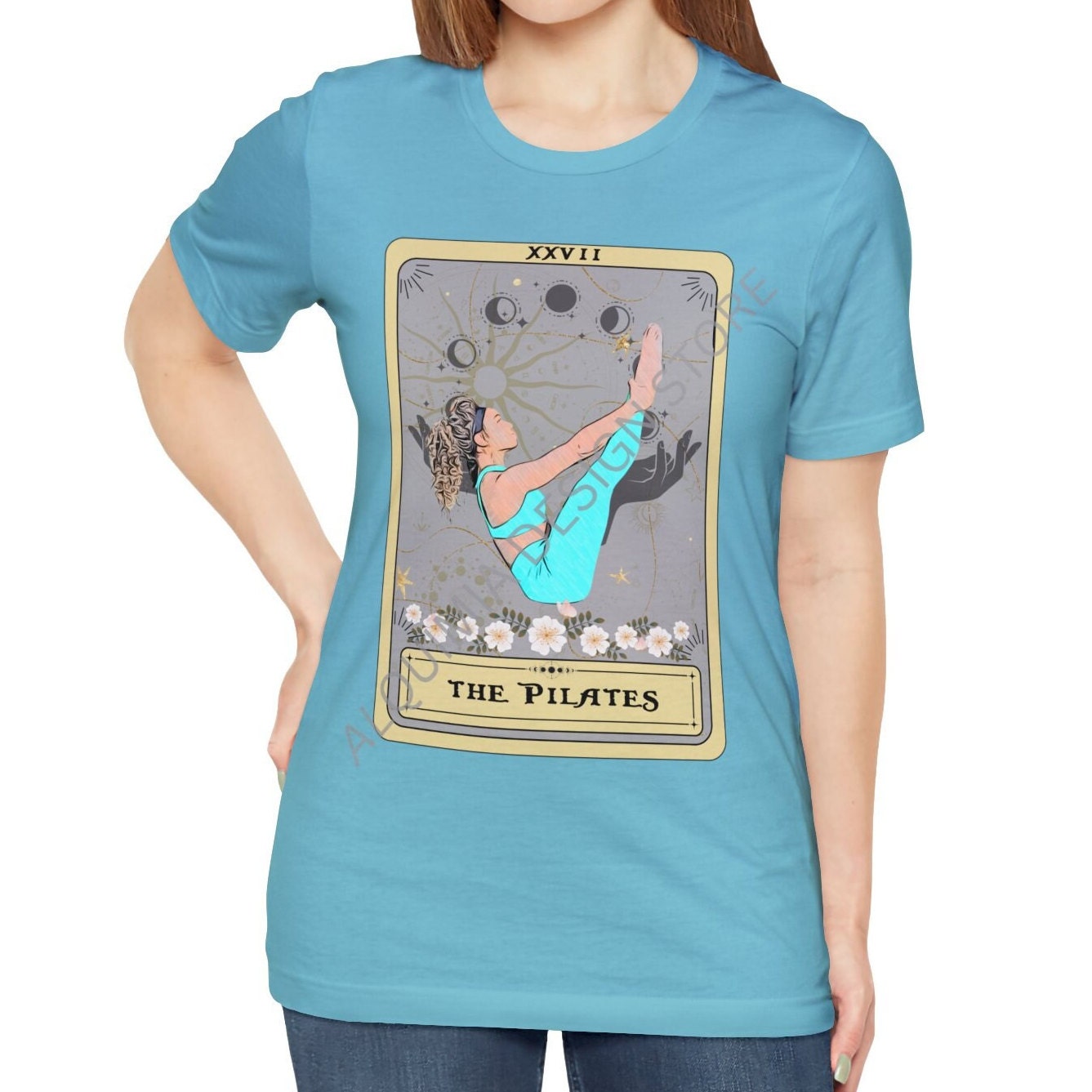 Pilates Tarot Card Shirt - Gift for Pilates Lovers Coaches and Students