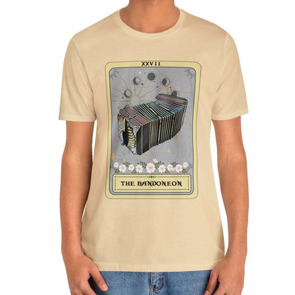 Bandoneon Shirt - Tango Music Tarot Card Gift for Players and Lovers