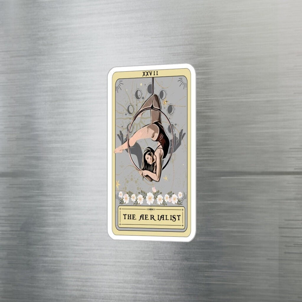 Aerialist Tarot Card Sticker - Waterproof Vinyl Decal UV Resistant