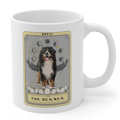 Bernese Mountain Dog Tarot Card Mug - Gifts for Berner Owners and Moms