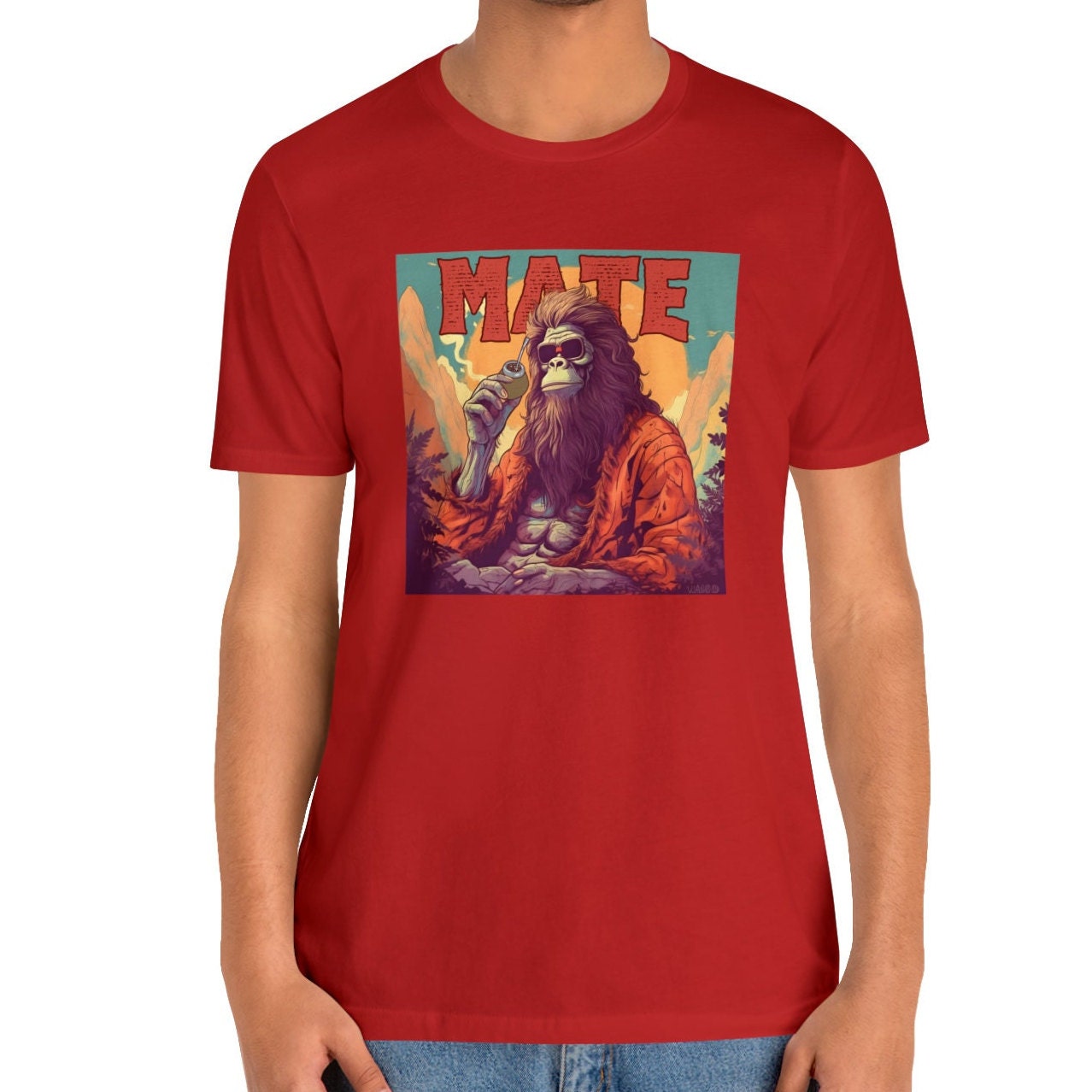 Bigfoot Yerba Mate Shirt, Bigfoot Mate Plant Shirts Yerba Mate Tea Gifts