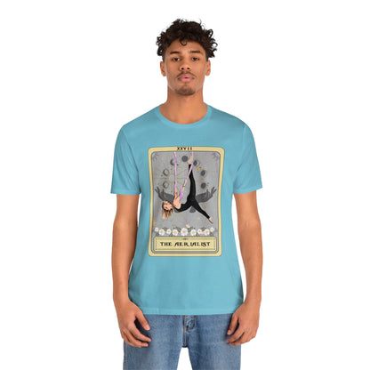 The Aerialist Tarot Card Shirt, Aerial Yoga T-shirt