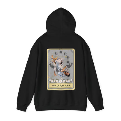 Jiu Jitsu Hoodie The ArmBar Tarot Card Hoodie, JiuJitsu Arm Bar Pose Hoodie