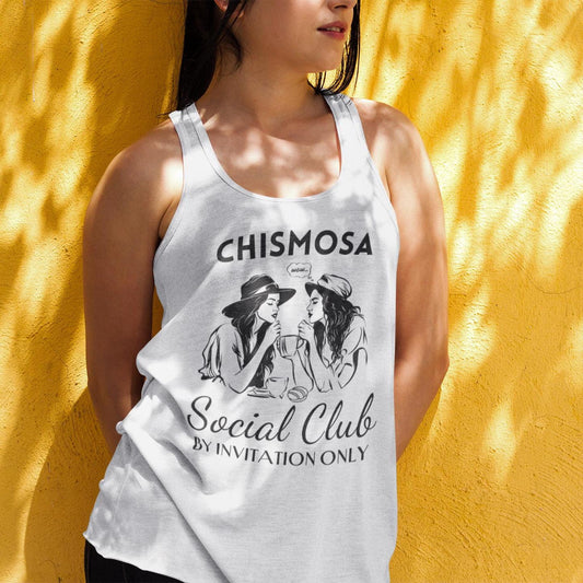 Latina Tank Top - Chismosa Social Club Hispanic Heritage Tee